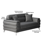Load image into Gallery viewer, Modern Fabric Sofa Set with Cushions