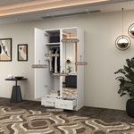 Load image into Gallery viewer, High Gloss 2 Doors Wardrobe