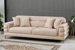 Load image into Gallery viewer, Modern Fabric Sofa Set with Cushions