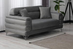 Load image into Gallery viewer, Modern Fabric Sofa Set with Cushions