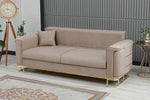 Load image into Gallery viewer, Stylish Plush Velvet Sofa Set