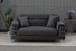 Load image into Gallery viewer, Modern Fabric Sofa Set with Cushions