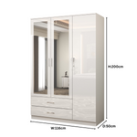 Load image into Gallery viewer, Modern High Gloss 3-Doors Wardrobe