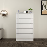 Load image into Gallery viewer, High Gloss 5-Pull-Out Storage Chest of Drawers