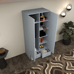 Load image into Gallery viewer, High Gloss 2 Doors Wardrobe