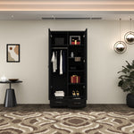 Load image into Gallery viewer, High Gloss 2 Doors Wardrobe