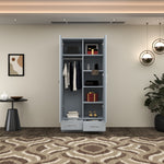 Load image into Gallery viewer, High Gloss 2 Doors Wardrobe