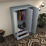Load image into Gallery viewer, Modern High Gloss 3-Doors Wardrobe