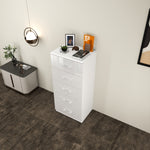 Load image into Gallery viewer, 5-Deep & Tall Chest of Drawers with Handles