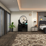 Load image into Gallery viewer, Modern Dressing Table with LED Oval Mirror