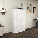 Load image into Gallery viewer, 6 Drawers-High Gloss Chest of Drawers