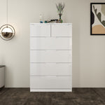 Load image into Gallery viewer, 6 Drawers-High Gloss Chest of Drawers