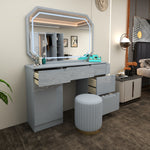 Load image into Gallery viewer, Dressing Table with Stool