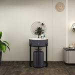 Load image into Gallery viewer, Modern Round Marble Dressing Table
