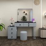 Load image into Gallery viewer, High Gloss Dressing Table with Drawers