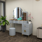 Load image into Gallery viewer, Modern Dressing Table with LED Mirror