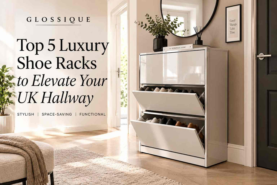 high gloss shoe cabinets