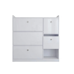 Dark Gray Shoe Cabinets