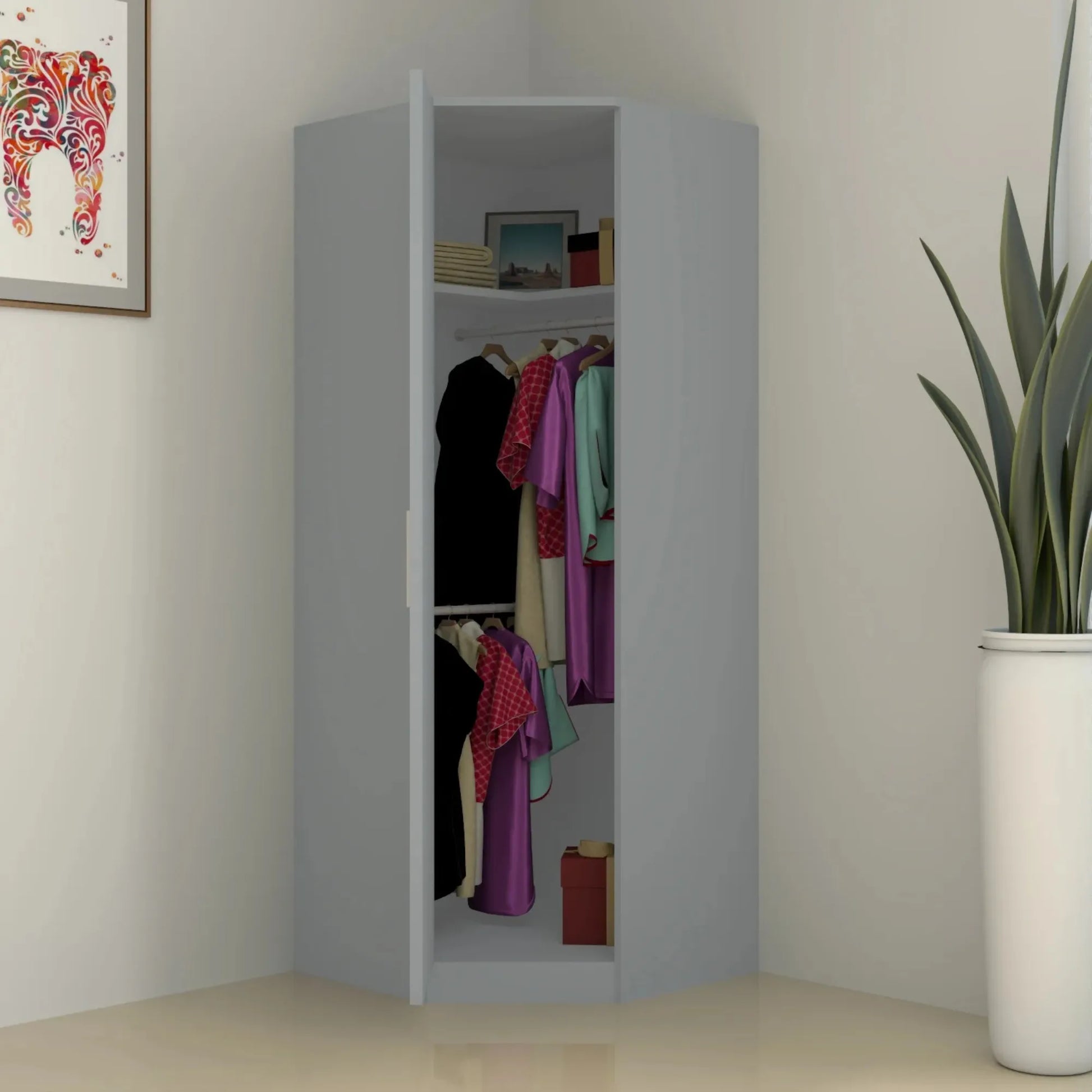 Verona | 1 door Corner | Gray