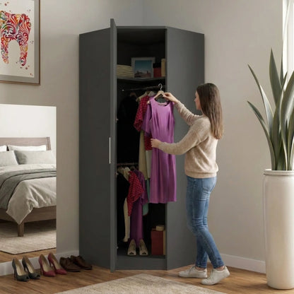 Verona | 1 door Corner | Dark Gray