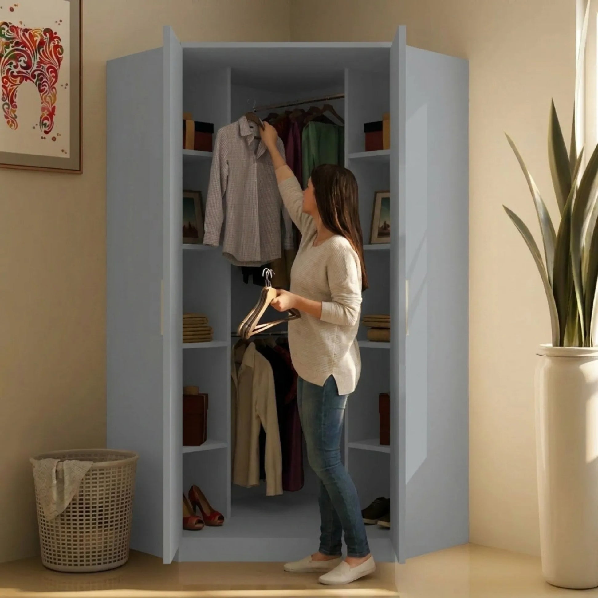 Verona | 2 door Corner | Grey