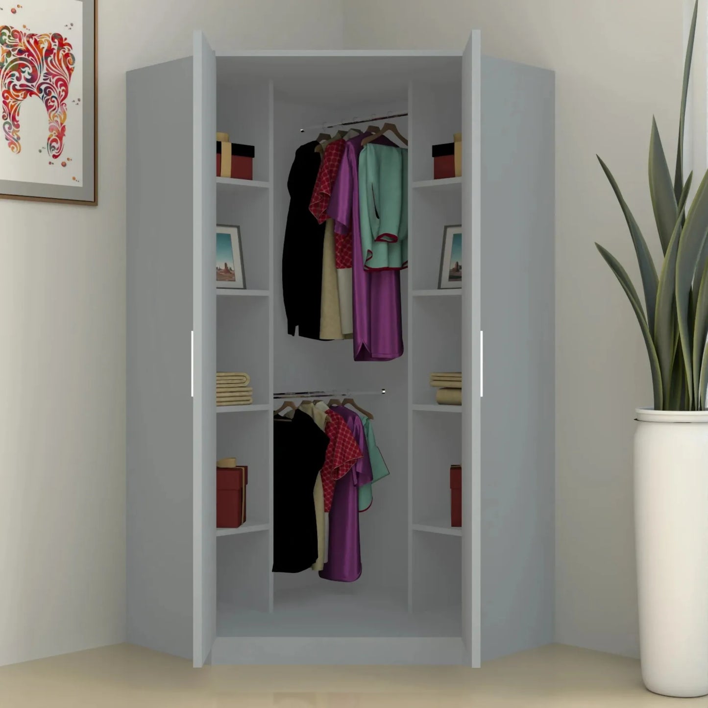 Verona | 2 door Corner | Grey