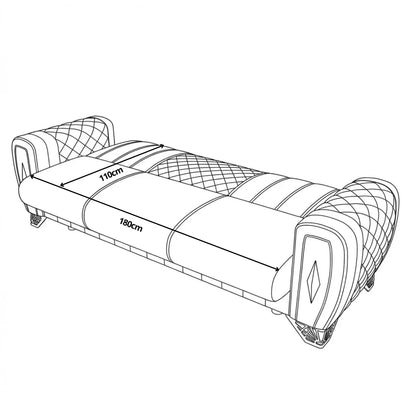 Mink 3 Seater