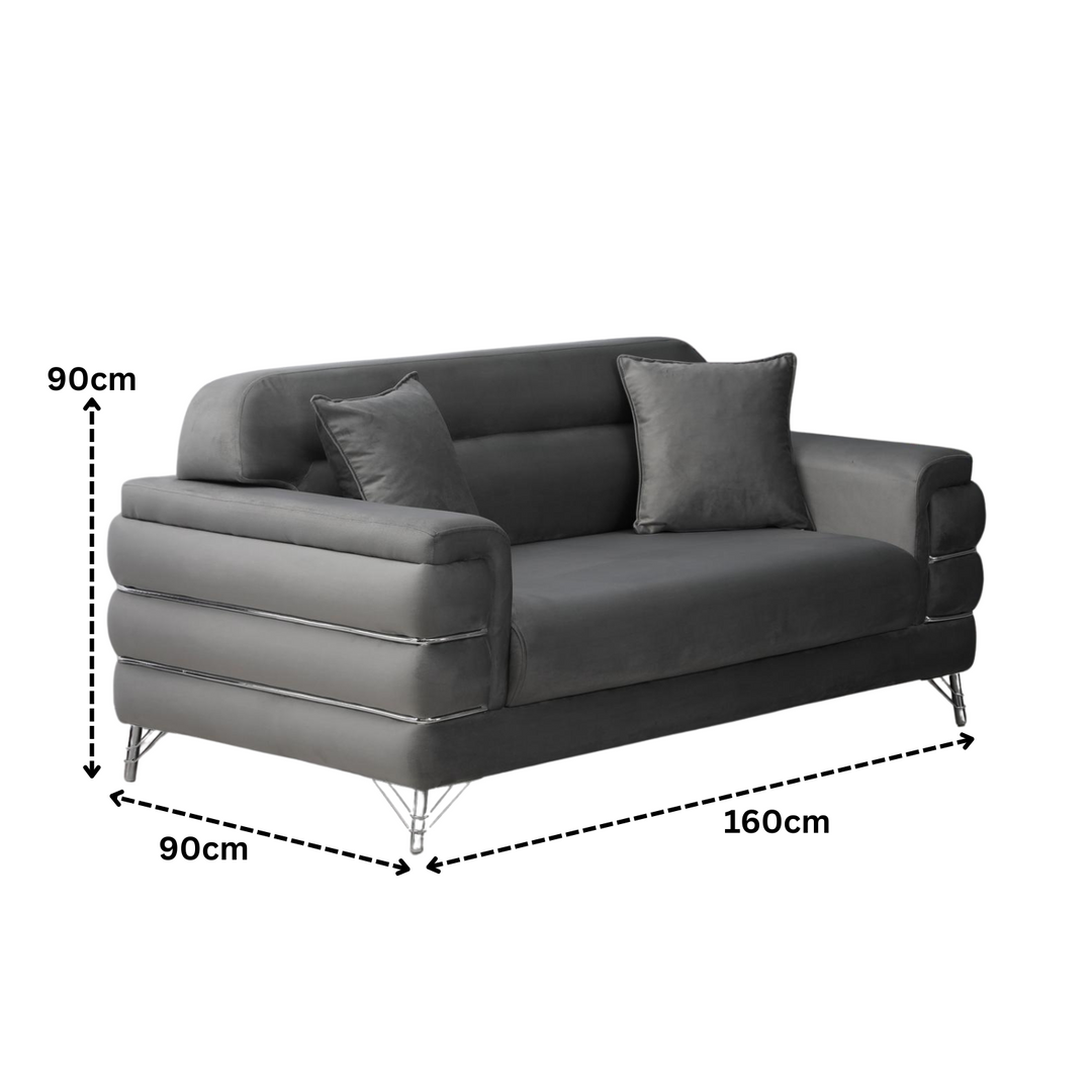 Modern Fabric Sofa Set  with Cushions