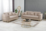 Load image into Gallery viewer, Stylish Plush Velvet Sofa Set
