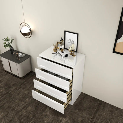 Astoria 4 Drawers Chest White