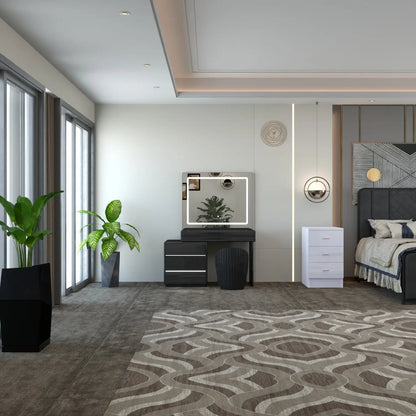 Atlanta Dressing Table Black