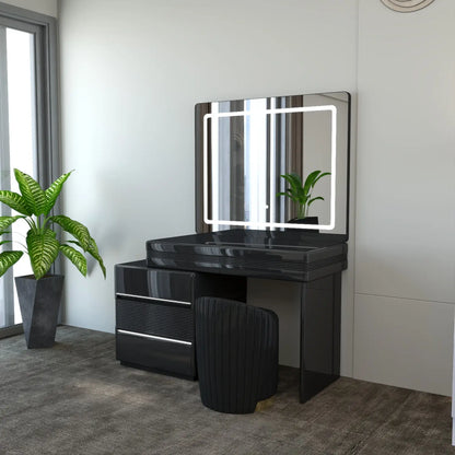 Atlanta Dressing Table Black