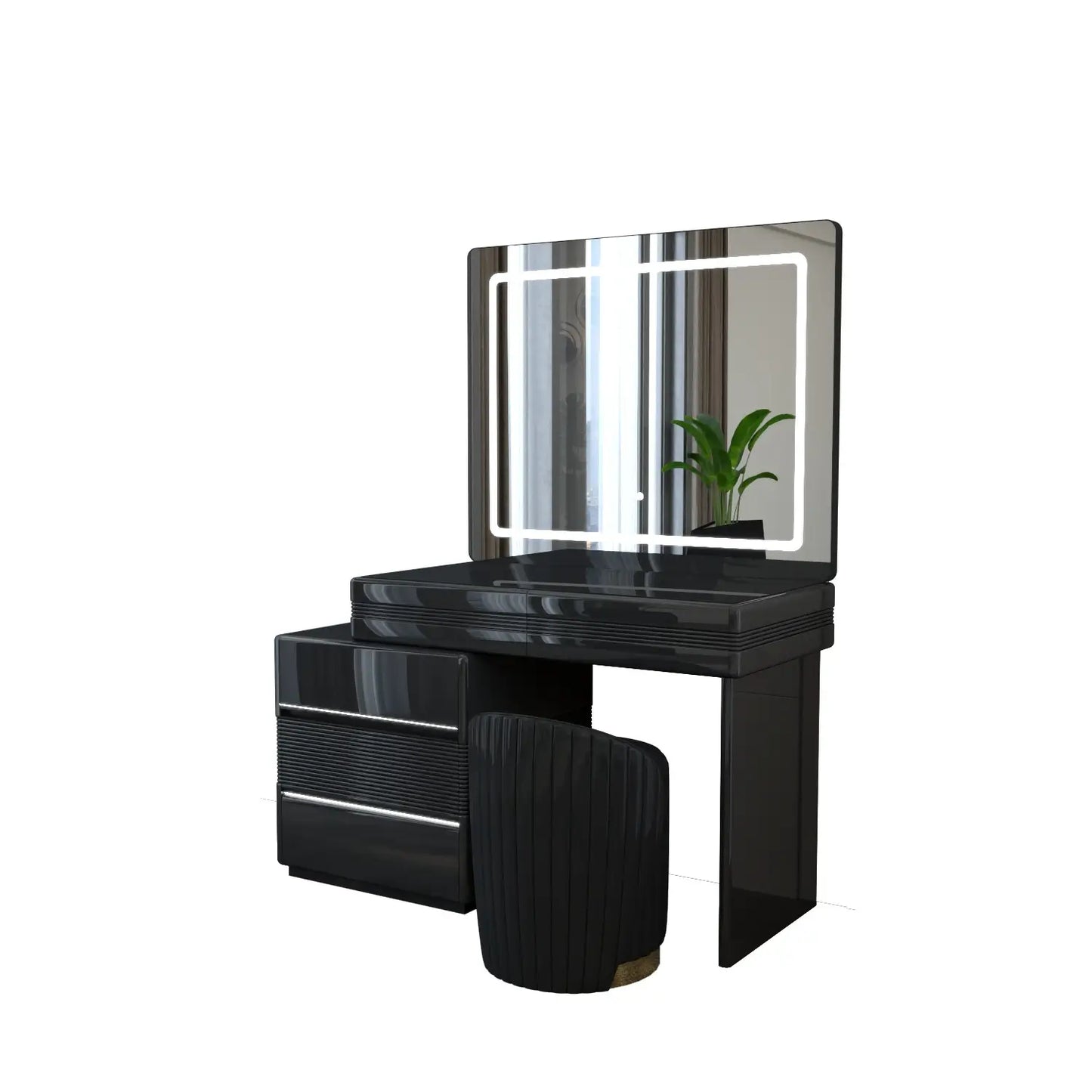 Atlanta Dressing Table Black