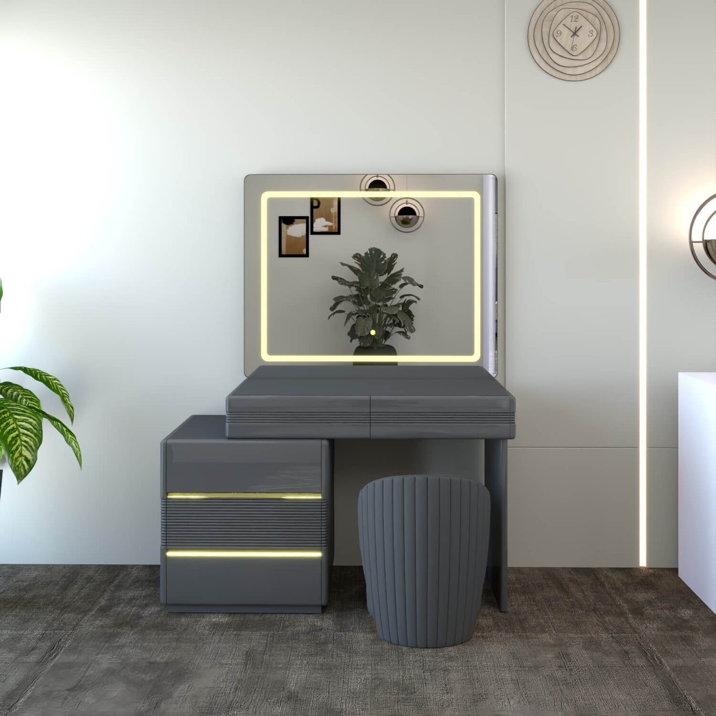 Atlanta Dressing Table DarkGray