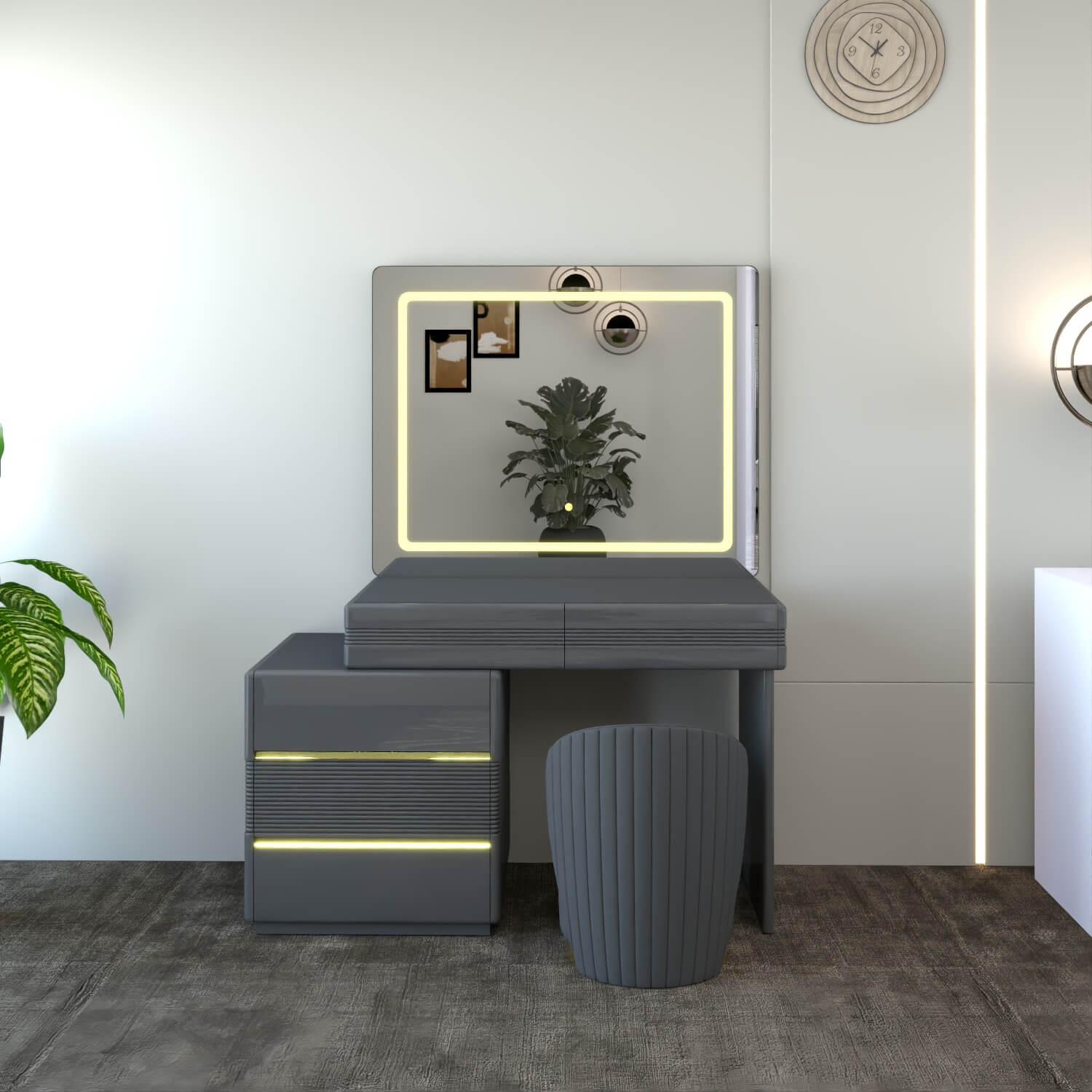 Atlanta Dressing Table DarkGray