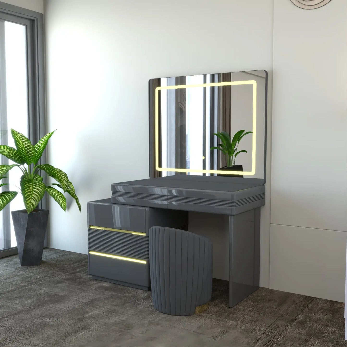 Atlanta Dressing Table DarkGray