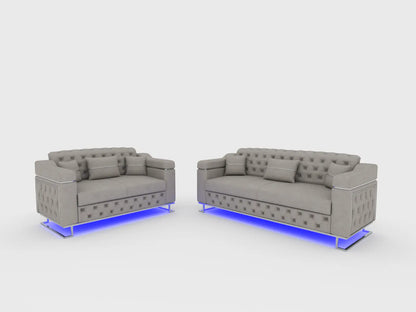 Gray 3+2 Seater