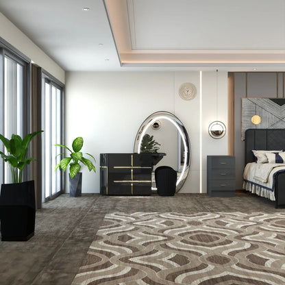 Celeste Dressing Table Black