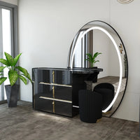 Celeste Dressing Table Black