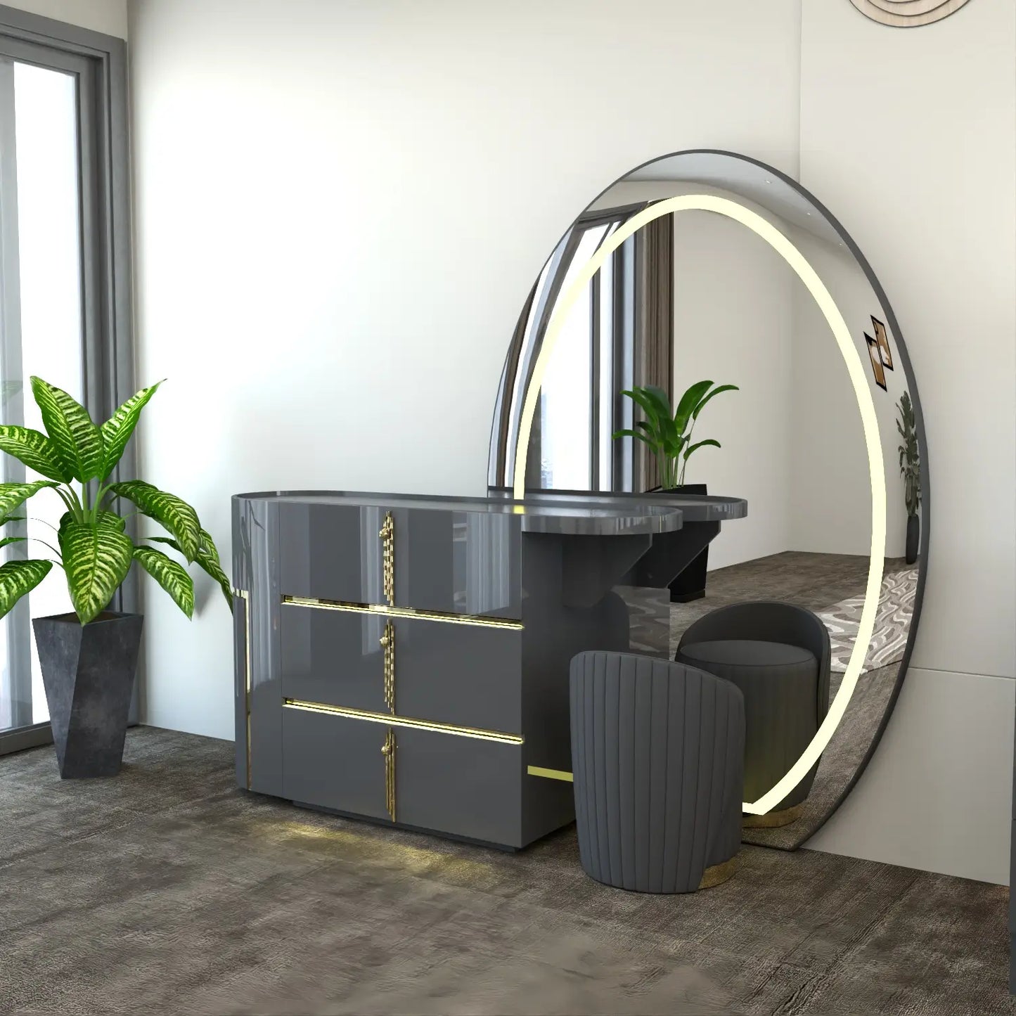 Celeste Dressing Table DarkGray