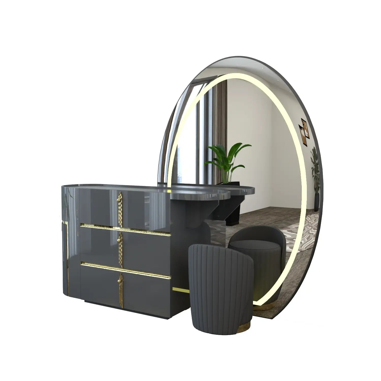 Celeste Dressing Table DarkGray