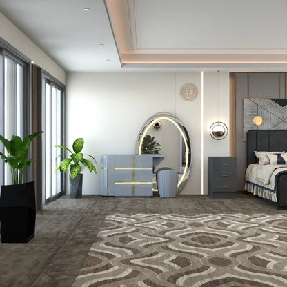 Celeste Dressing Table Gray