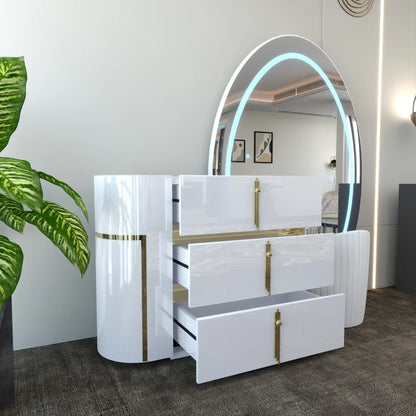 Celeste Dressing Table White