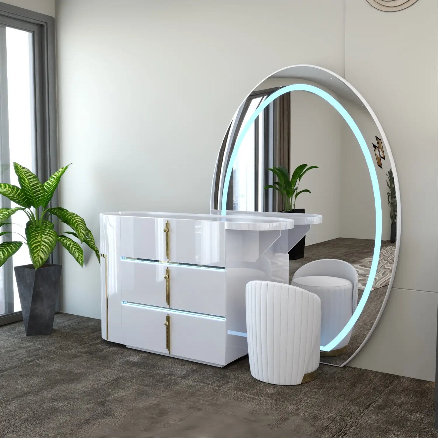 Celeste Dressing Table White