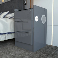 Dallas Bedside Table in DarkGray