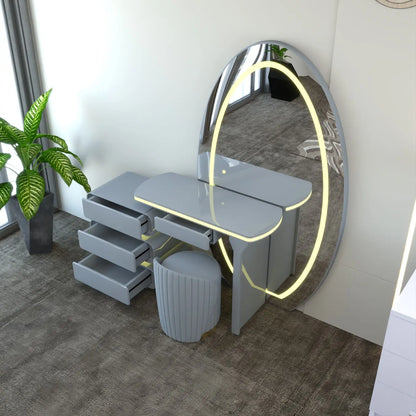 Denver Dressing Table Gray