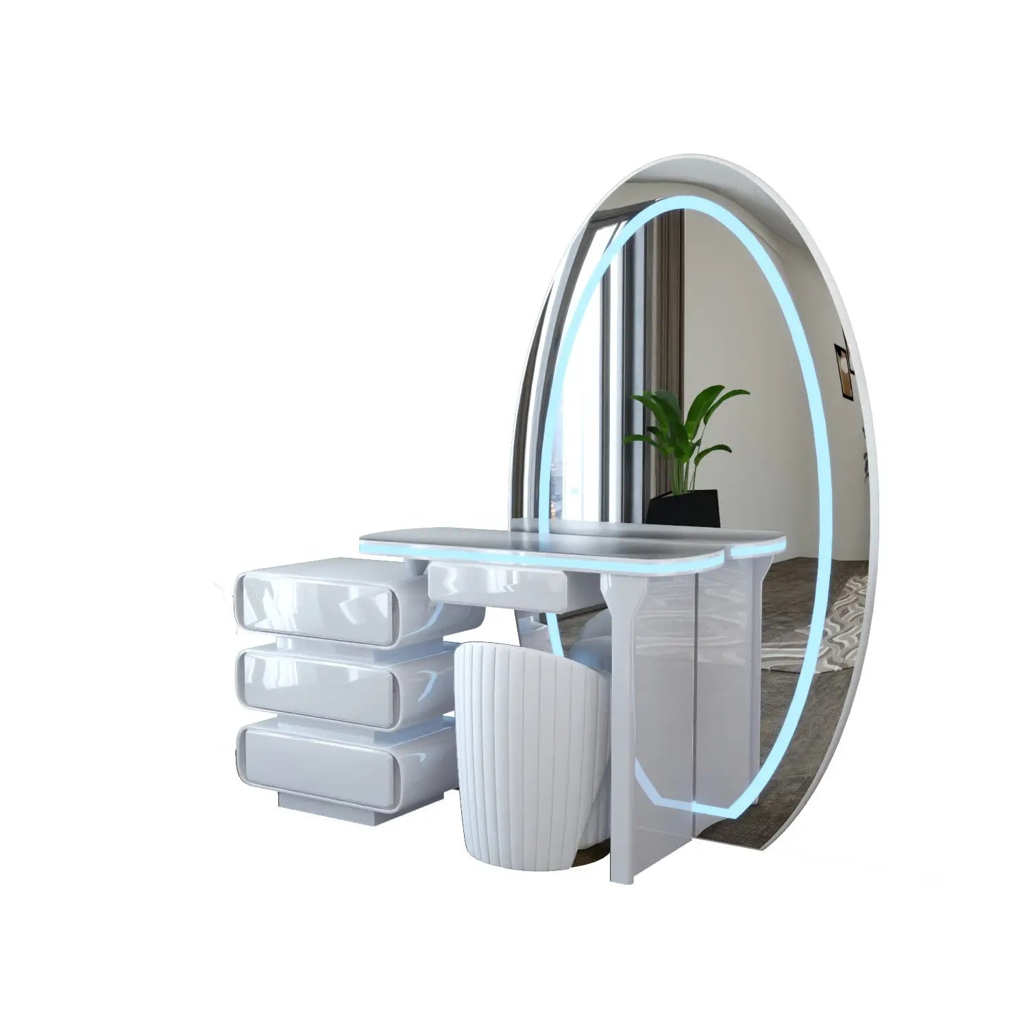 Denver Dressing Table White