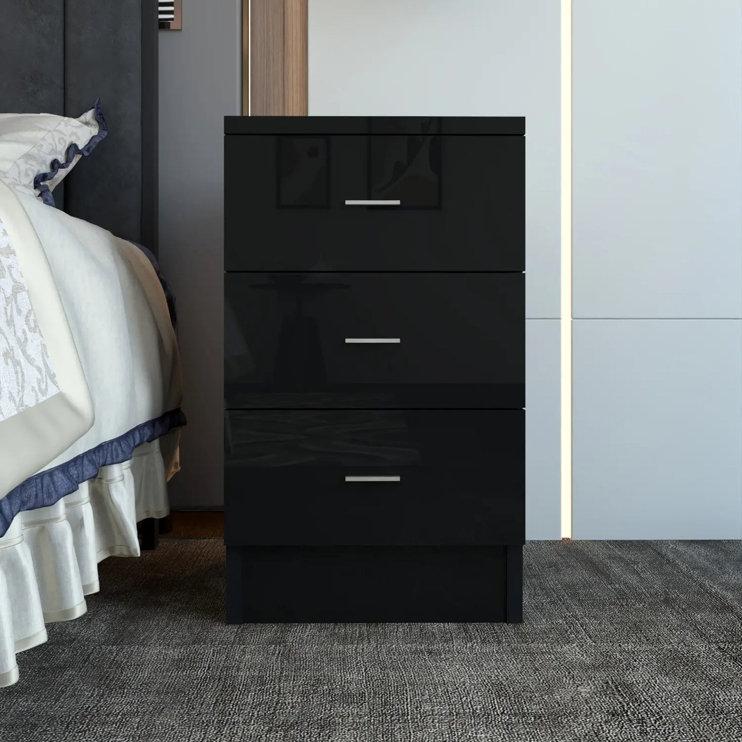 Halo Bedside Black