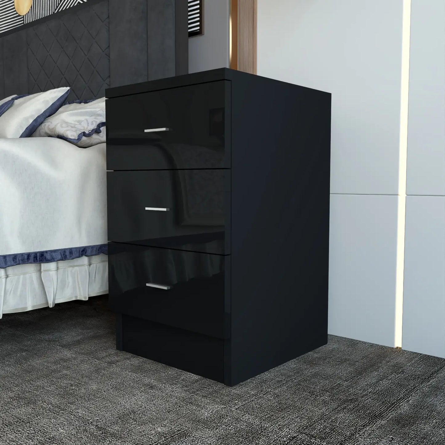 Halo Bedside Black