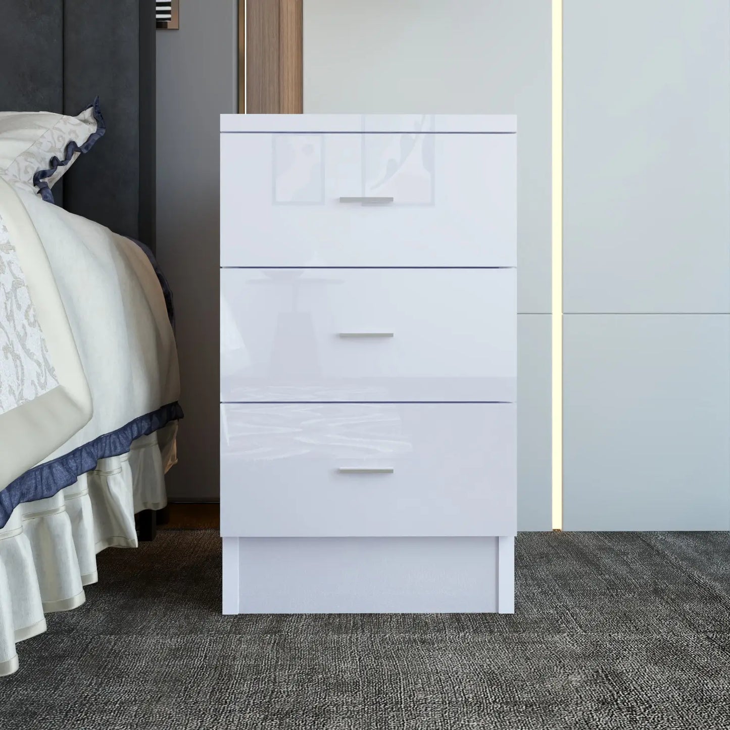 Halo Bedside White